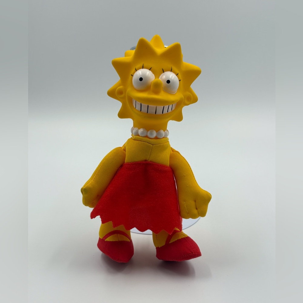 Vintage Lisa Simpsons Vinyl Plush Burger King Doll 1990